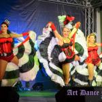 Шоу-Балет ART DANCE CLUB Кан-Кан Франция Девочки Юбки Ярко
