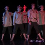 Шоу-Балет и Театр танца ART DANCE CLUB Военные танцы Погоня (Красная армия)