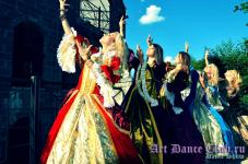 Шоу-Балет и Театр танца ART DANCE CLUB Россия Бал 18 век Исторические танцы Шикарные исторические костюмы